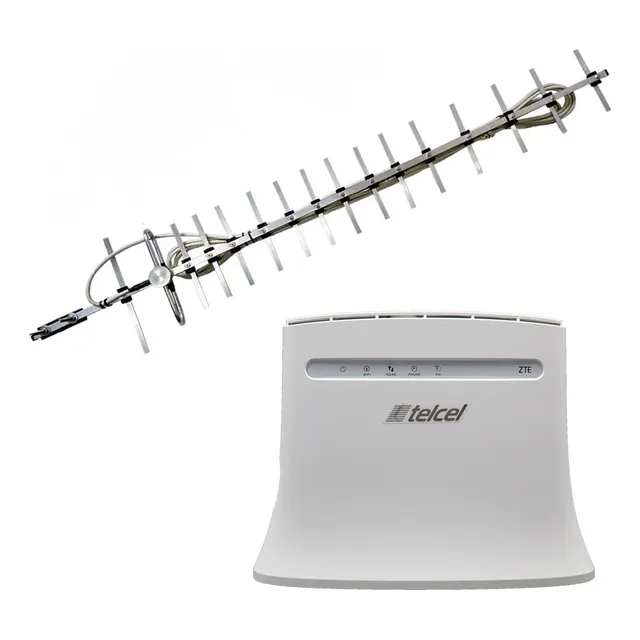 Modem Zte Mf283u Liberado 4g+ Antena Yagi B28 Altan 20 Mts