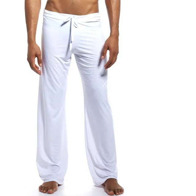 K-men Pantalon Yoga Largo Seda Hielo Para Hombre Cintura