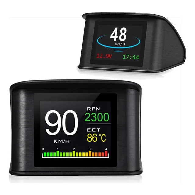 Pantalla De Ordenador De Viaje Digital Coche Hud Obd2 P10