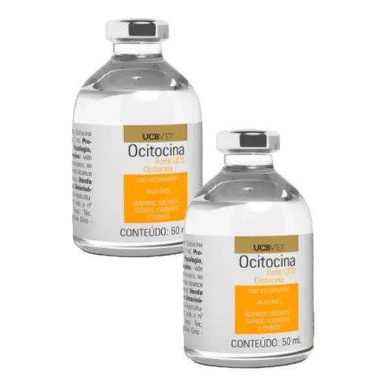 Kit 2 Unidades - Ocitocina 50ml Ucb Grande