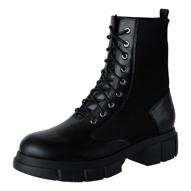 Botas De Combate Elvys Para Mujer