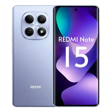 Celular Xiaomi Redmi Note 15 256gb 8gb Ram 4g Dual Sim Lilás