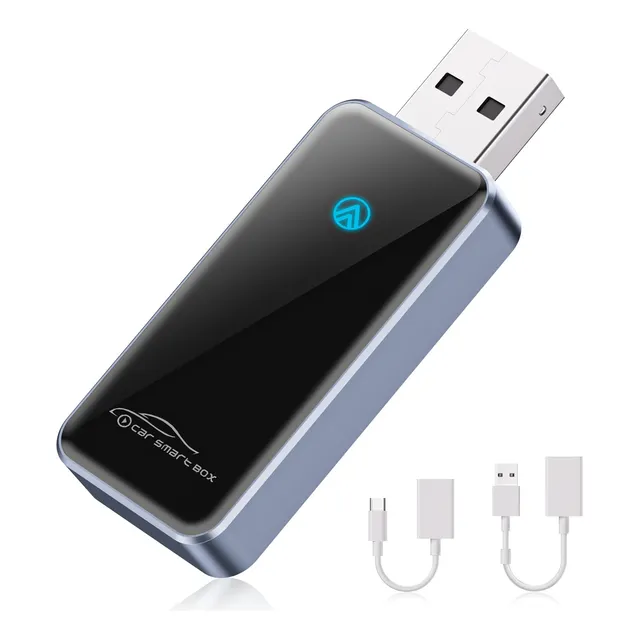 Adaptador Inalámbrico Android Auto Veqotya 2024 Slim Edition