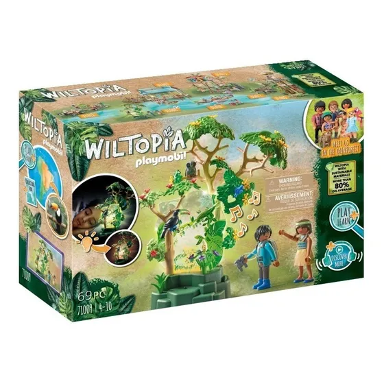 Playmobil Wiltopia Selva Tropical Luz Nocturna Pm71009