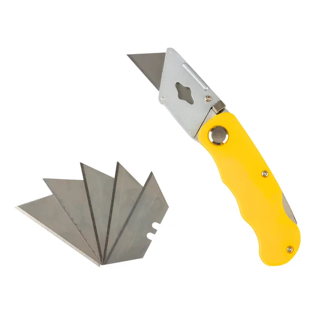 Bisturí Cartonero Navaja Plegable Profesional Industrial