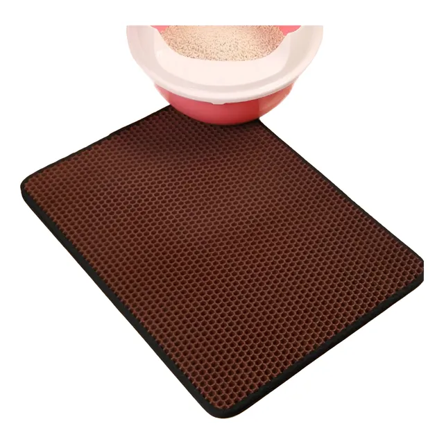 Tapete Recolector Arena Extra Grande Doble Capa Para Gatos