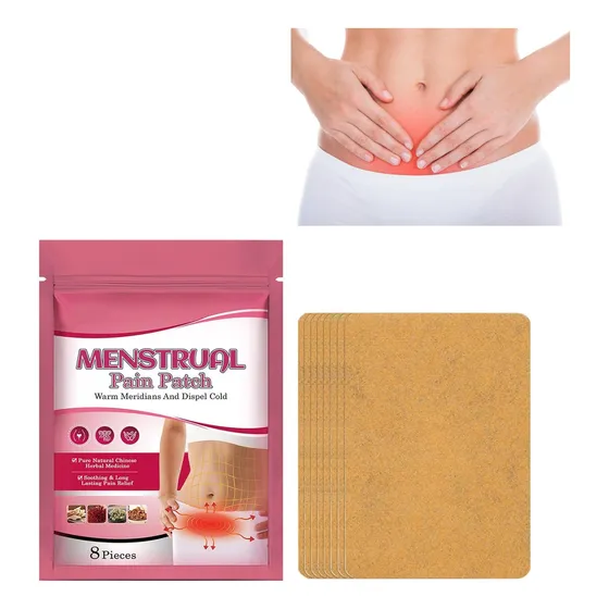 Parches Menstruales Térmico Alivia Dolor Cólicos 8 Unidades Fragancia Alivio Del Dolor