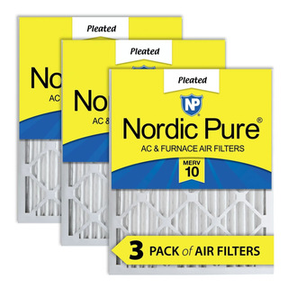Nordic Pure 20 X 35 X 2 Merv 10 Filtros De Aire Plisados Par Nordic Pure 20 X 35 X 2 Merv 10 Filtros De Aire Plisados Par