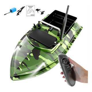 Bote Con Control Remoto, Motor De Pesca, Control De Cebo, Ba Bote Con Control Remoto, Motor De Pesca, Control De Cebo, Ba