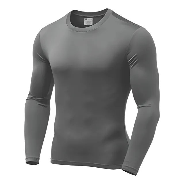 Camiseta Térmica Remera Manga Larga Forrada Felpa Invierno 