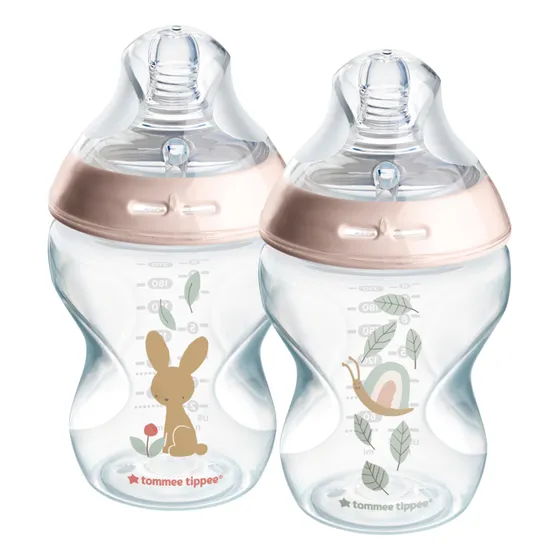 Mamadera Tommee Tippee Natural 260 Ml X2 Anticólicos