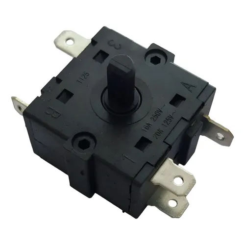 Chave Seletora 3 Posições Metaltex + Botão Emergência Trava 22mm