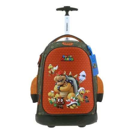 Mochila Grande Chenson Baston Bowser Mario Bros Coleccion Thorin Mb66594-a