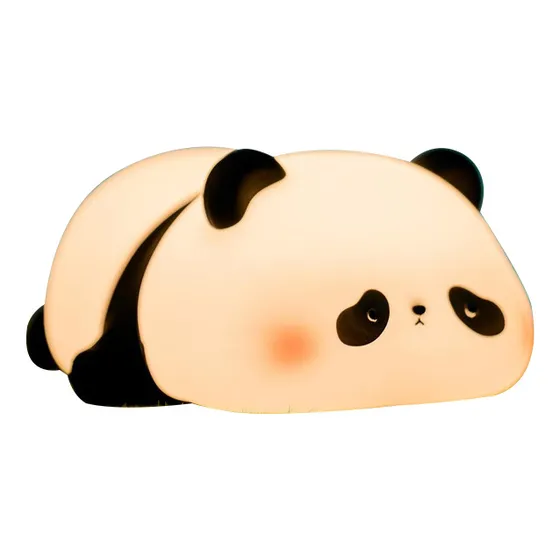 Lámpara De Noche Panda Pat Night Light De Silicona, Regalo A