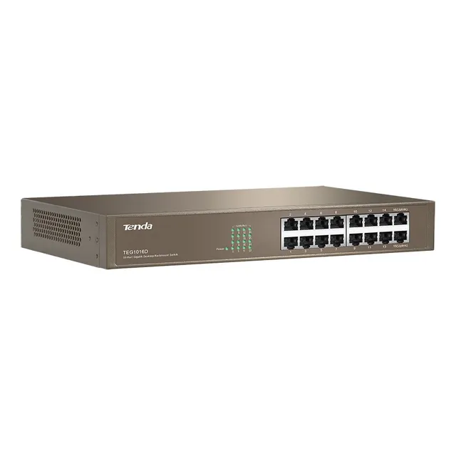 Switch Tenda TEG1016D serie Interruptores de red