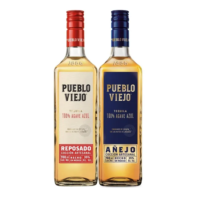Pack Pueblo Viejo Reposado & Pueblo Viejo Añejo 700 Ml