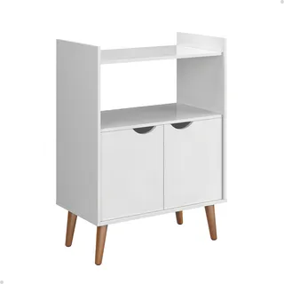 Aparador De Sala Buffet Cantinho Do Café 2 Portas - Mod.0602 Cor Branco Aparador De Sala Buffet Cantinho Do Café 2 Portas - Mod.0602 Cor Branco