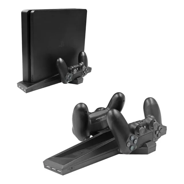 Cargador Para Mando Ps4 Fat Slim Base Cooler Hub 