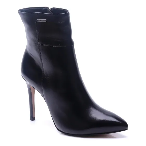 Bota Bottero Taco Alto Cuero Dama Aguja Casual Vestir