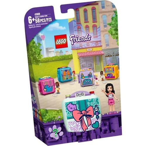 Lego Friends - Cubo Ateliê De Moda Da Emma Quantidade de peças 58