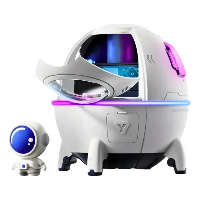 Brinquedo Infantil Umidificador Mini Astronauta Recarregável