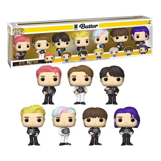 Funko Pop Butter Bts Pack 7 Pcs - Xuy
