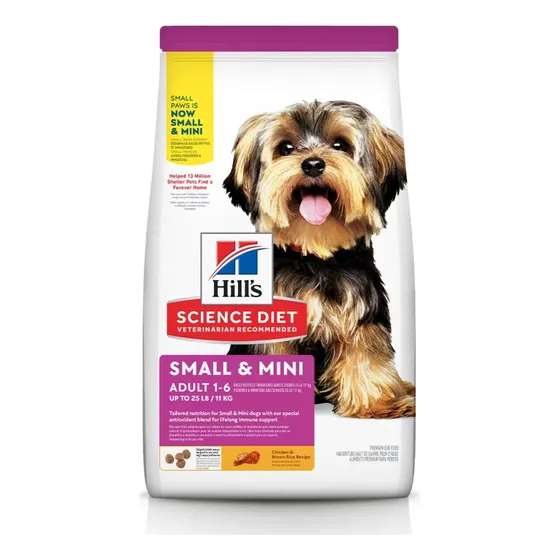 Racao Hills Racas Pequenas E Mini Adult Science Diet 2,04 Kg