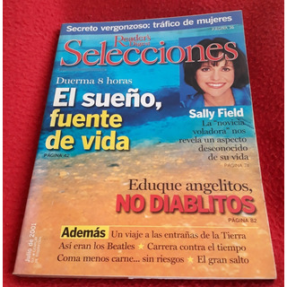 Revista Selecciones Julio 2001 ( Sally Field ) Revista Selecciones Julio 2001 ( Sally Field )
