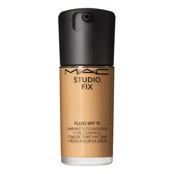 Base De Maquillaje Liquida Fix Fluid Spf 15 30ml Mac Studio Tono NC38