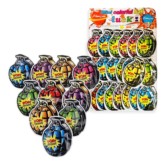 Sorpresas Cumpleaños Pack 40 Bombas Granadas Explotan Sonido