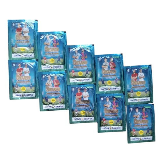 Figuritas Los Reyes Del Futbol 2025 | Pack X10 Sobres