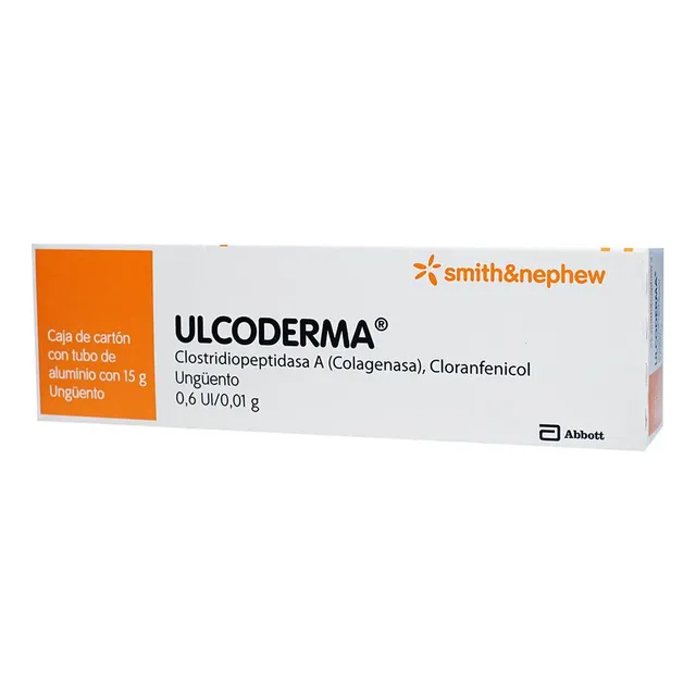 Ulcoderma Ungüento, 1 Tubo 15 G