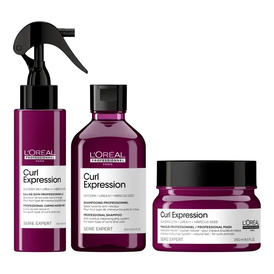 Pack Rizos Shampoo Gel, Máscara Y Reactiva Curl Expression