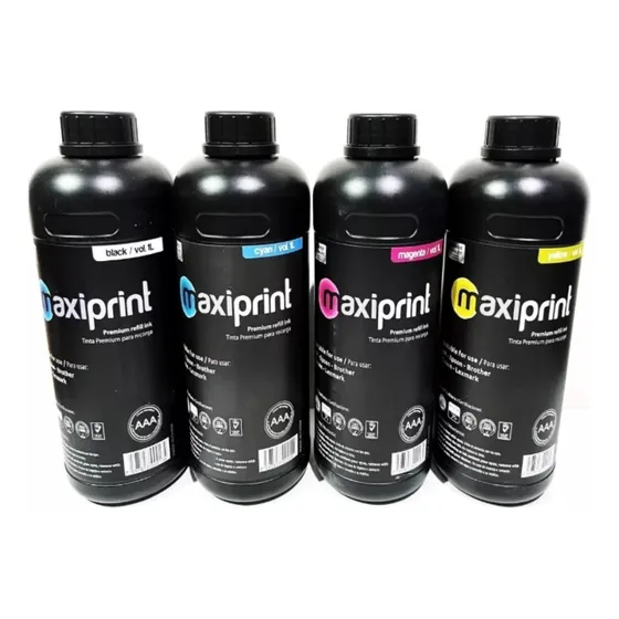Tinta Recarga Universal Cyan Cian 1 Litro