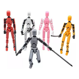 13 Action Figure Dummy 3d Printed Multi-jointed Movable 5pcs 13 Action Figure Dummy 3d Printed Multi-jointed Movable 5pcs