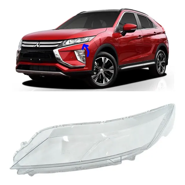 Lente Farol Eclipse Cross 2019 2020 2021 2022 Lado Esquerdo
