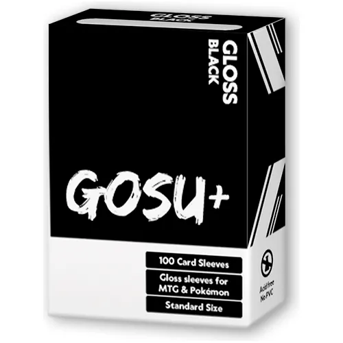 Fundas Gloss Gosu+ Standard Mtg - Black