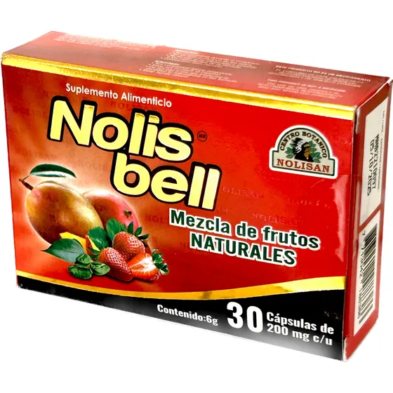 Mango Nolis Bell 30 Caps 2 Pack Colesterol Trigliceridos