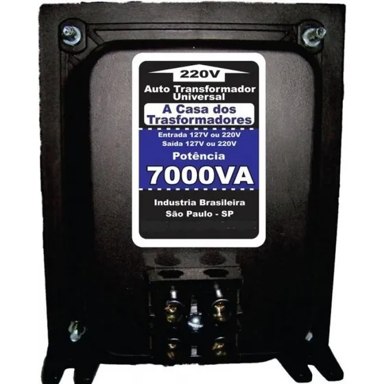 Auto Transformador 7000va 110 220 Ar Condicionado 18000 Btus