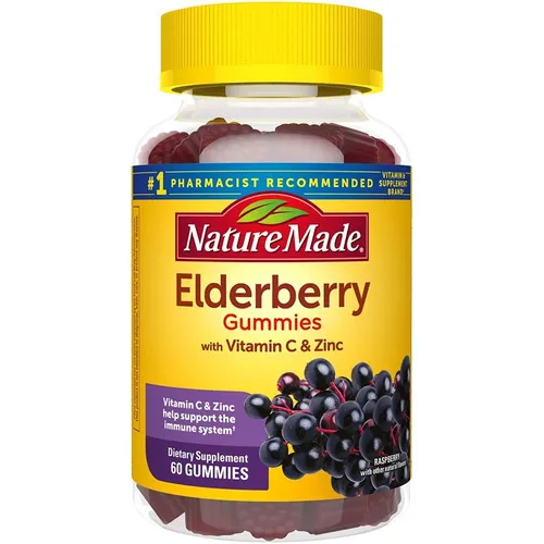 Nature Made Elderberry 100 Mg 60 Gomitas