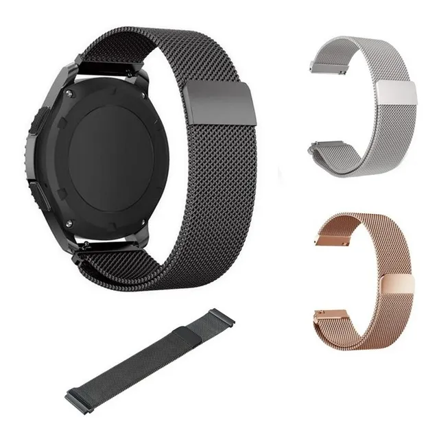 Pulso Milanesa Compatible Samsung Active Y Relojes 20mm Puls