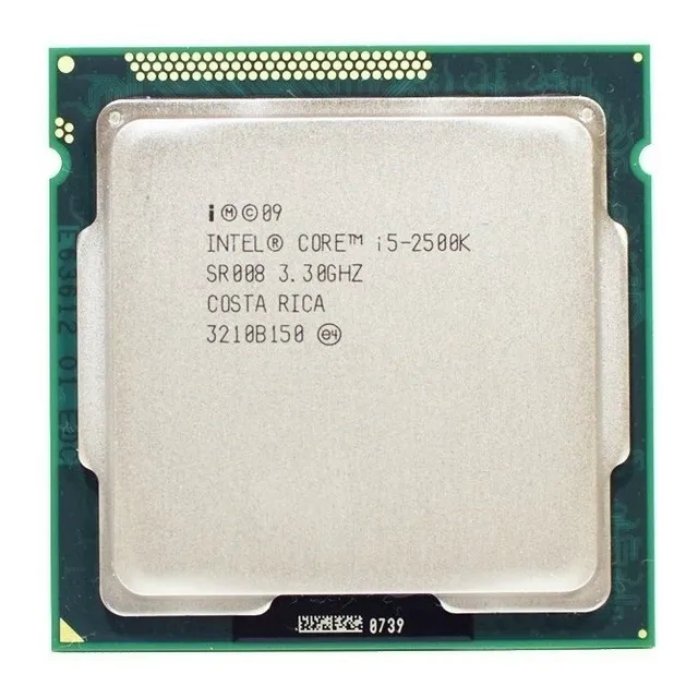 Procesador Intel Core i5-2500K BX80623I52500K de 4 núcleos y 3.7GHz de frecuencia con gráfica integrada