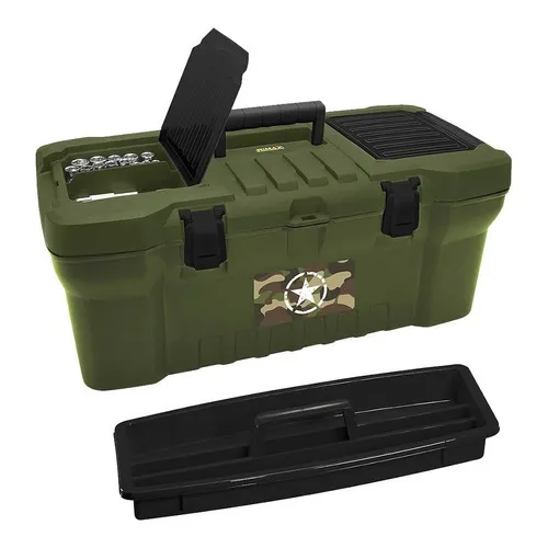 Caja Herramienta 20 Pro Army Cerr Plastica Rimax 44463 1246