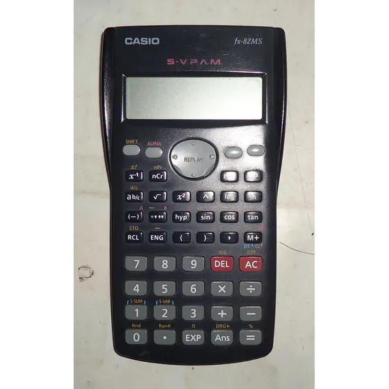 Calculadora Científica Casio Mod Fx-82ms Sin Tapa