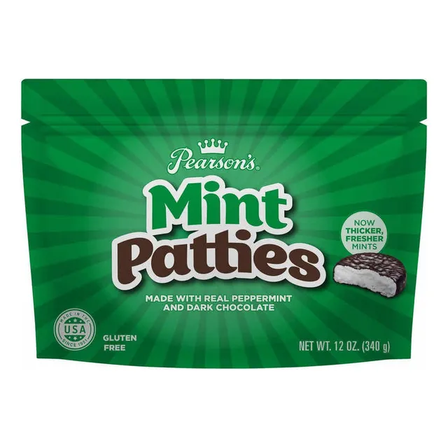 Mint Patties Dulce De Menta Con Chocolate 340g