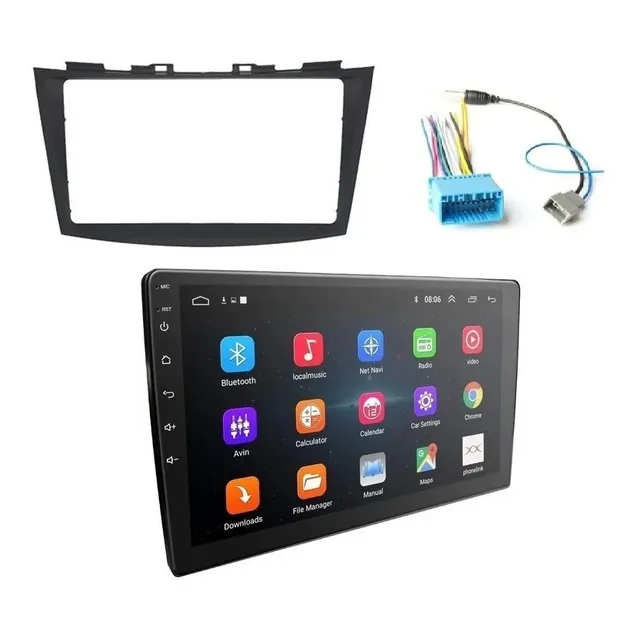 Radio Android 9 Pulgadas + Bisel Para Suzuki Swift + Arnes