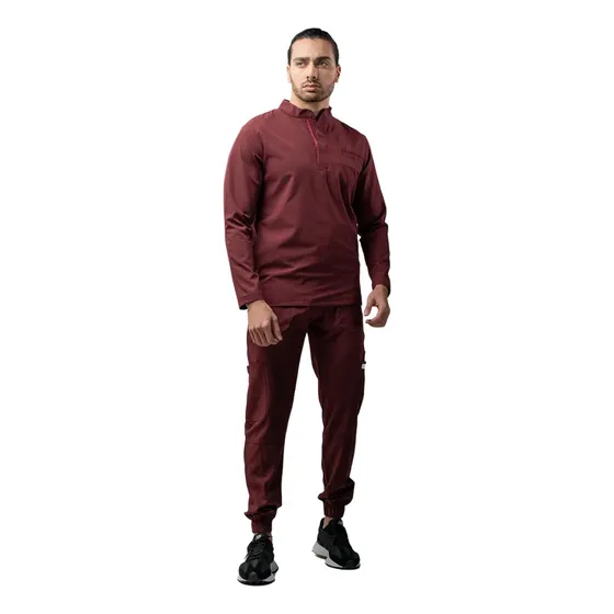 Uniforme Medico De Hombre Manga Larga Colección Wm Pro
