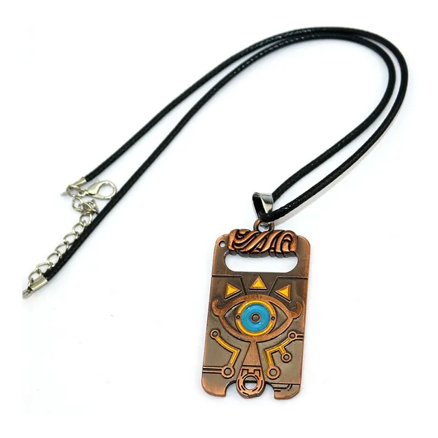 Collar Legend Of Zelda Ojo De Verdad Trifuerza De Coleccion
