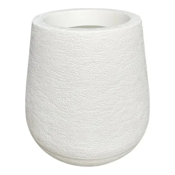 Maceta Mate Gota Rustico Simil Piedra 40 X 30