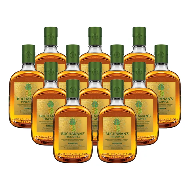 Buchanan's Pineapple Blended Licor De Whisky 750 Ml 12 Pieza